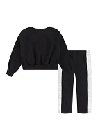 Toddler Girls Shine Sweatshirt and Pants Set