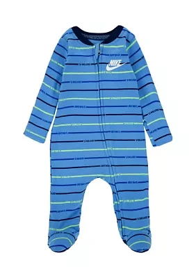 Baby Boys JDI Stripe Footed Coverall