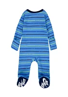 Baby Boys JDI Stripe Footed Coverall