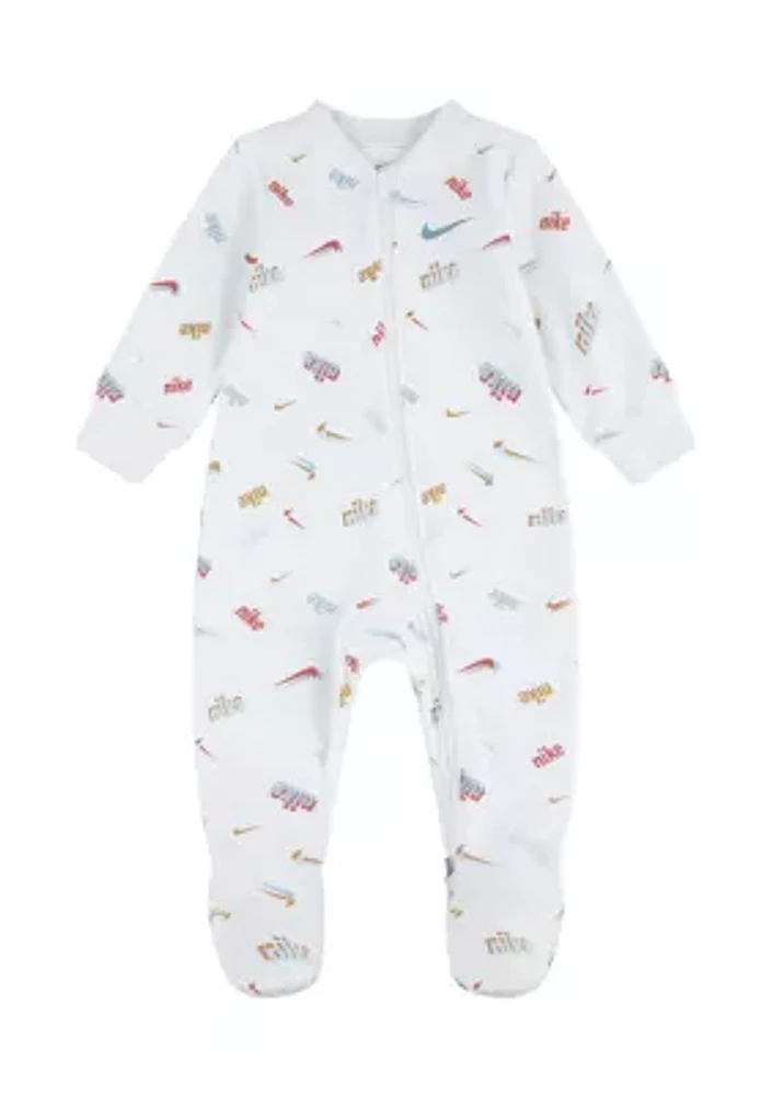 Baby Printed Footed Coverall