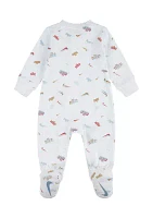 Baby Printed Footed Coverall