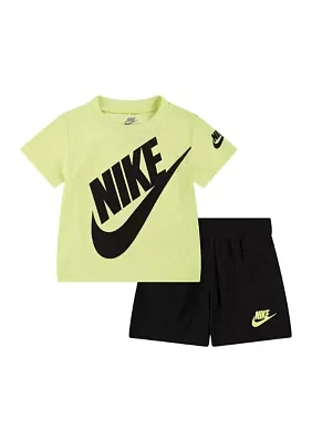 Baby Boys Graphic T-Shirt and Shorts Set