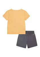 Baby Boys Drop Shorts Set