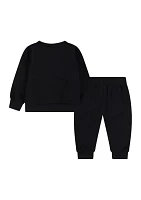 Baby Boys Future Utility Graphic Sweatshirt and Joggers Set