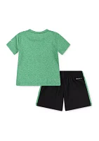 Baby Boys Graphic T-Shirt and Shorts Set