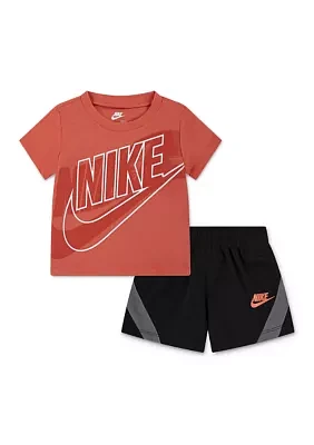 Baby Boys On the Move Graphic T-Shirt and Shorts Set