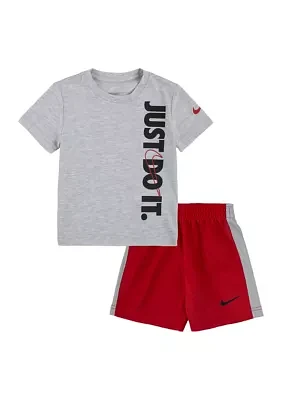 Toddler Boys Graphic T-Shirt and Shorts Set