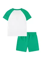 Toddler Boys Next Generation Henley Shirt and Shorts Set