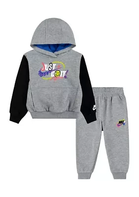 Toddler Boys Express Yourself Graphic Hoodie and Joggers Set