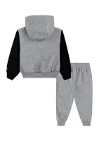 Toddler Boys Express Yourself Graphic Hoodie and Joggers Set