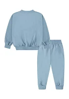 Toddler Graphic Sweatshirt and Sweatpants Set