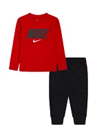 Toddler Boys Club Graphic T-Shirt and Joggers Set