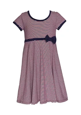 Girls 4-6x Knit Empire Dress