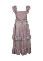 Girls 7-16 Opalescent Maxi Dress