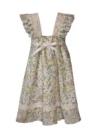 Girls 7-16 Floral Printed Dress