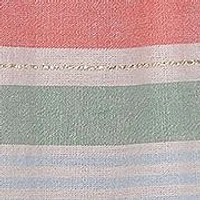 Girls 7-16 Muted Stripe Linen Dress