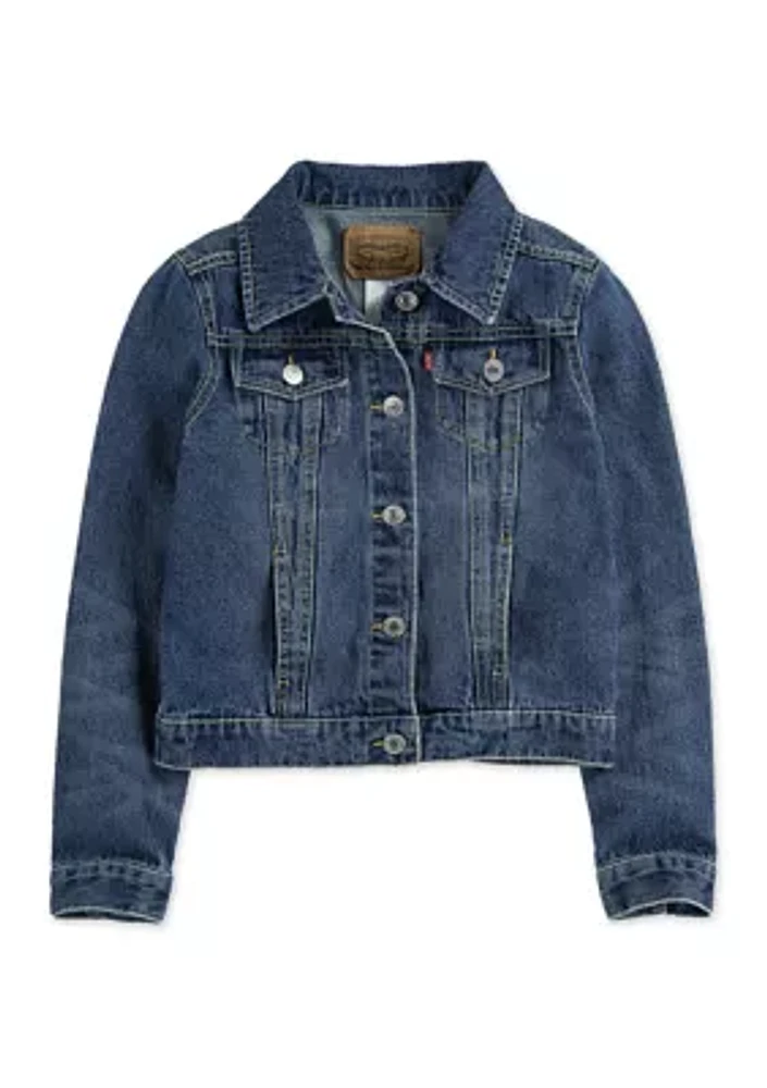 Girls 4-6x Trucker Jacket