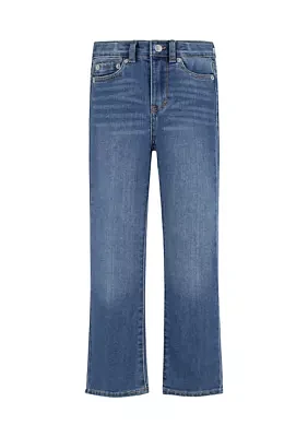 Girls 4-6x High Rise Flare Jeans