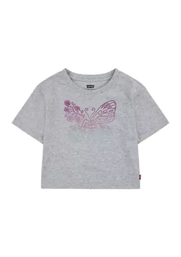 Girls 4-6x Meet and Greet Butterfly Graphic T-Shirt