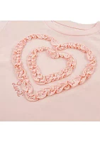 Girls 4-6x Heart Graphic T-Shirt