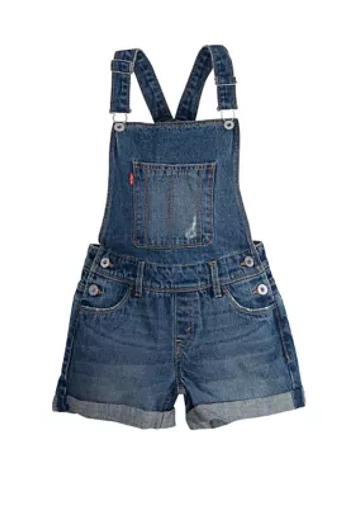 Girls 7-16 Shortalls