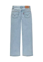 Girls 7-16 Baggy Wide Leg Jeans