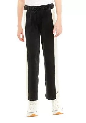 Girls 7-16 Velour Wide Leg Pants