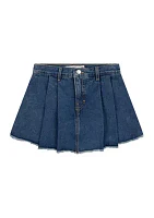 Girls 7-16 Denim Skort