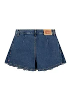 Girls 7-16 Denim Skort