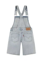 Girls 7-16 Denim Overalls