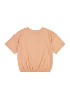 Girls 7-16 Sunrise Elastic Bubble Top