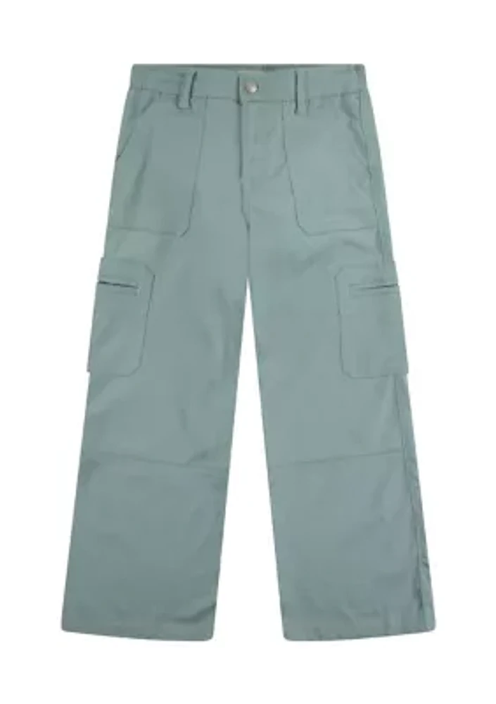 Girls 7-16 Baggy Lightweight Cargo Pants