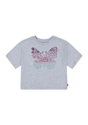 Girls 7-16 Meet and Greet Butterfly Graphic T-Shirt