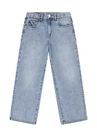 Girls 7-16 High Rise Baggy Jeans