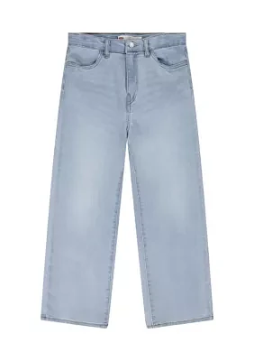 Girls 7-16 Wide Leg Denim Jeans