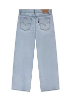 Girls 7-16 Wide Leg Denim Jeans