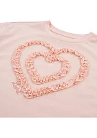 Girls 7-16 Heart Graphic T-Shirt