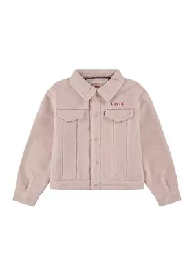 Girls 7-16 Sherpa Trucker Jacket