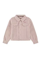 Girls 7-16 Sherpa Trucker Jacket