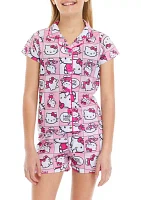 Girls 7-16 Spring Pajama Set