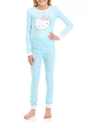 Girls 4-6 Printed Pajama Set