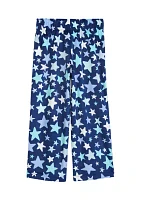 Girls Starry Print Pajama Pants