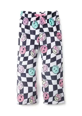 Girls 4-6x Wavy Smiley Sleep Pants