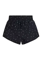 Girls 4-6x Swoosh Confetti Shorts