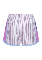 Girls 4-6x Happy Camper Tempo Printed Shorts