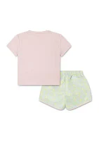 Girls 4-6x Jumble T-Shirt and Shorts Set