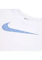 Girls 4-6x Swoosh Graphic T-Shirt and Shorts Set