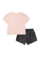 Girls 4-6x Graphic Short Set