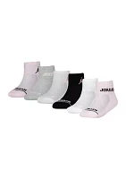 Girls Jordan Legend Ankle Socks - 6 Pack