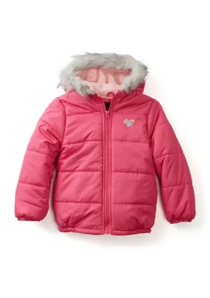 Girls 4-6x Puffer Coat